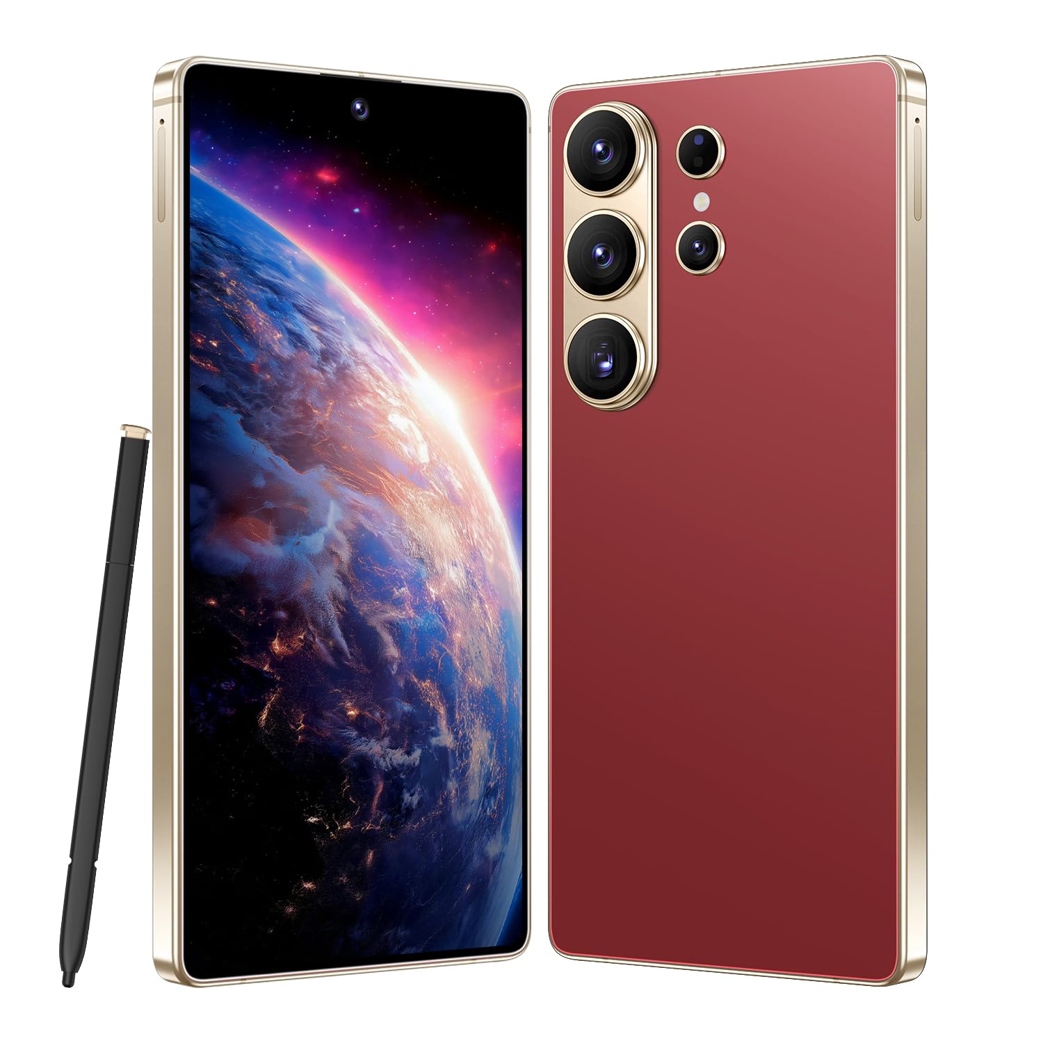 I26 Ultra Unlocked Smartphone,6.99" HD+ Display,Built in Pen,16+512GB Unlocked Phone,Snapdragon 8 Gen4,7000mAh Dual Speakers 5G/Face ID/Fingerprint Lock/Dual SIM/GPS(Gray) — view 11