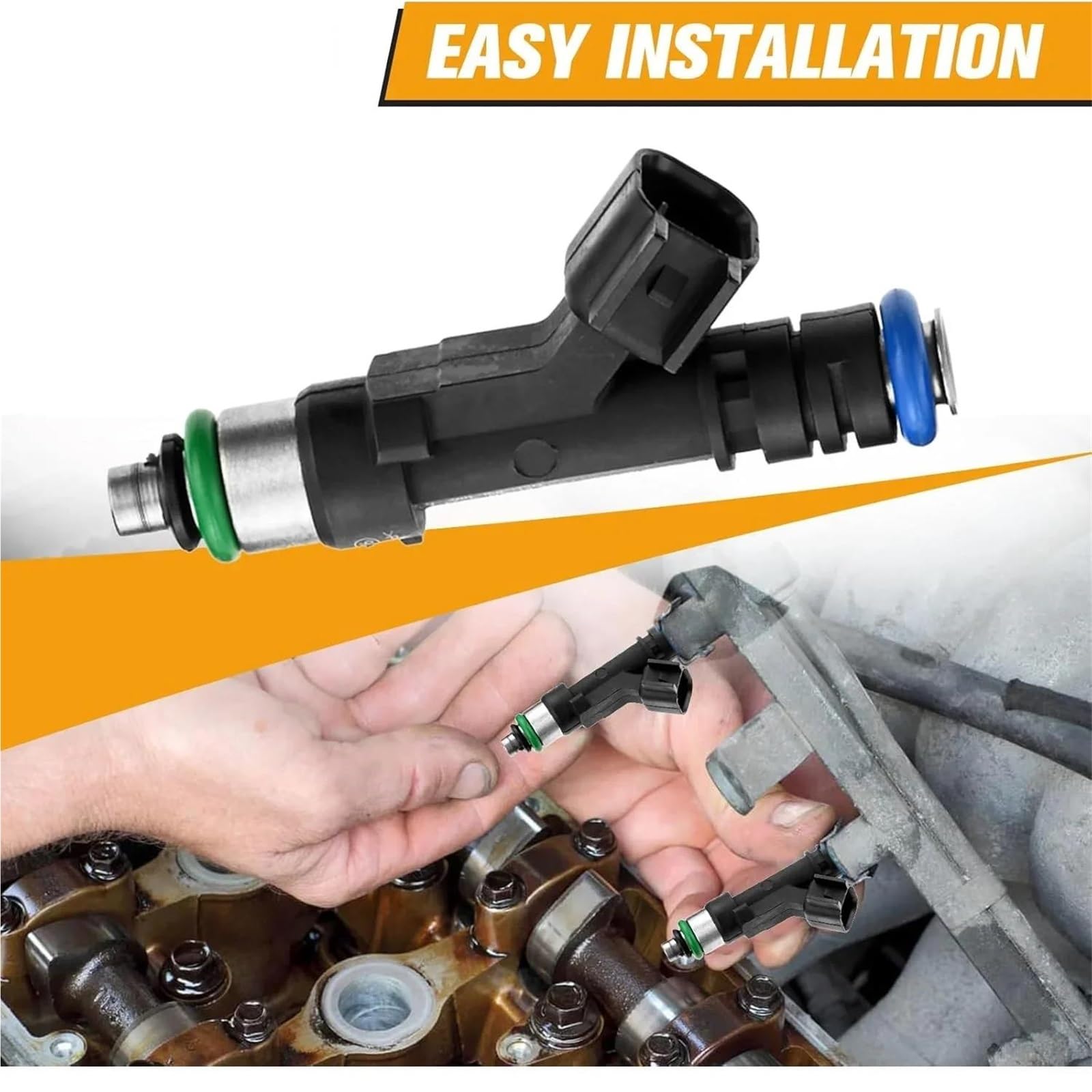 6 Uds Inyectores Combustible Coche 53032701AA Para Mitsubishi 2006 2007 2008 2009 Para Raider 3.7L