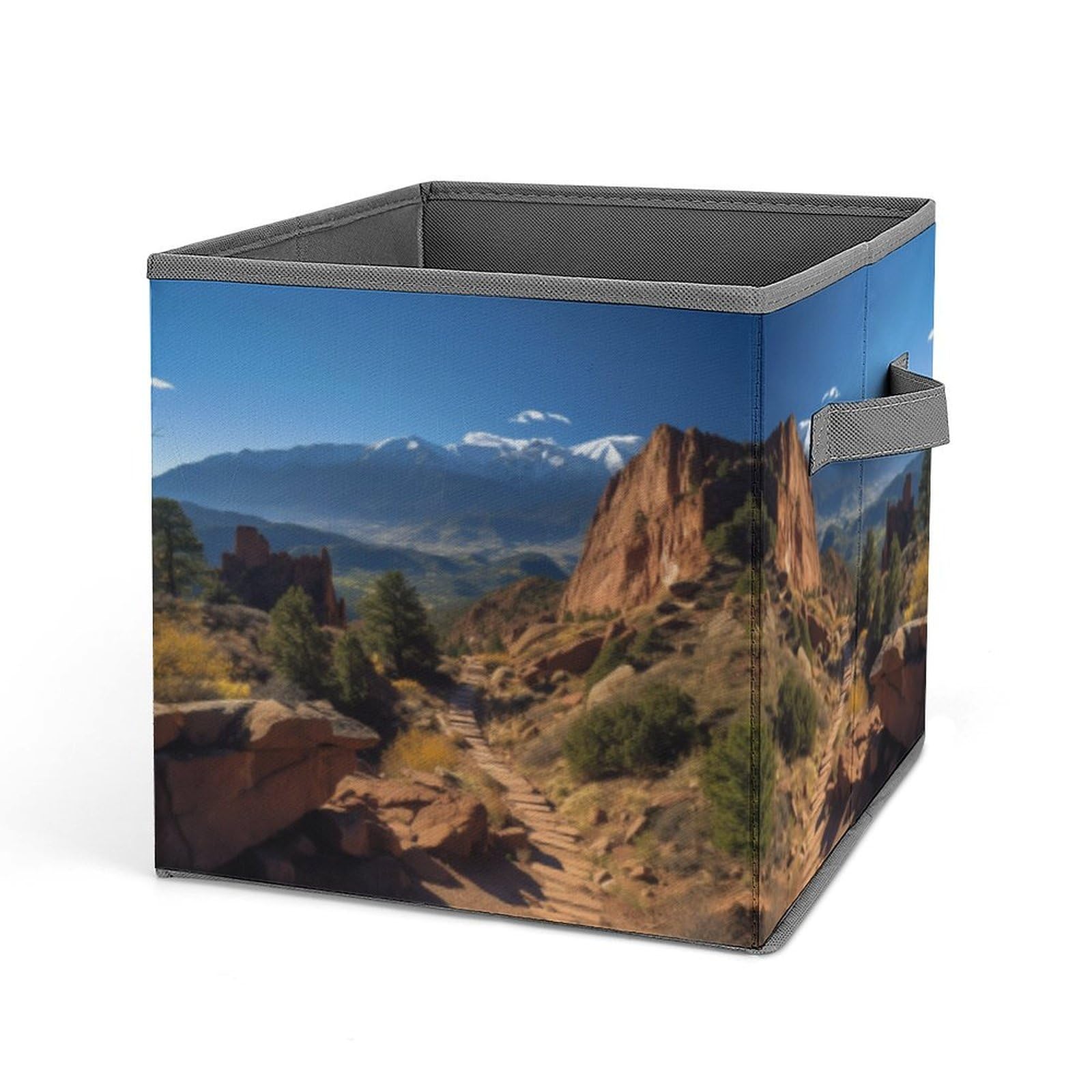 Bacs de rangement pliables pour vêtements solution placard encombré avec poignée Colorado cubes