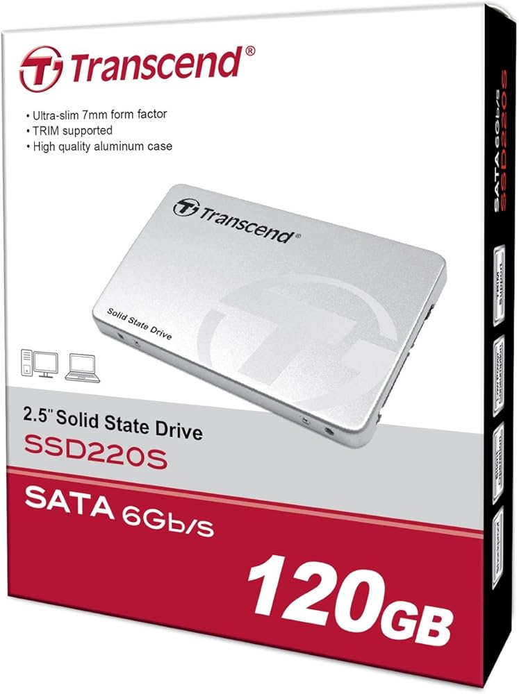 Transcend 120 GB TLC SATA III 6Gb/s 2.5" Solid State Drive thumbnail 5