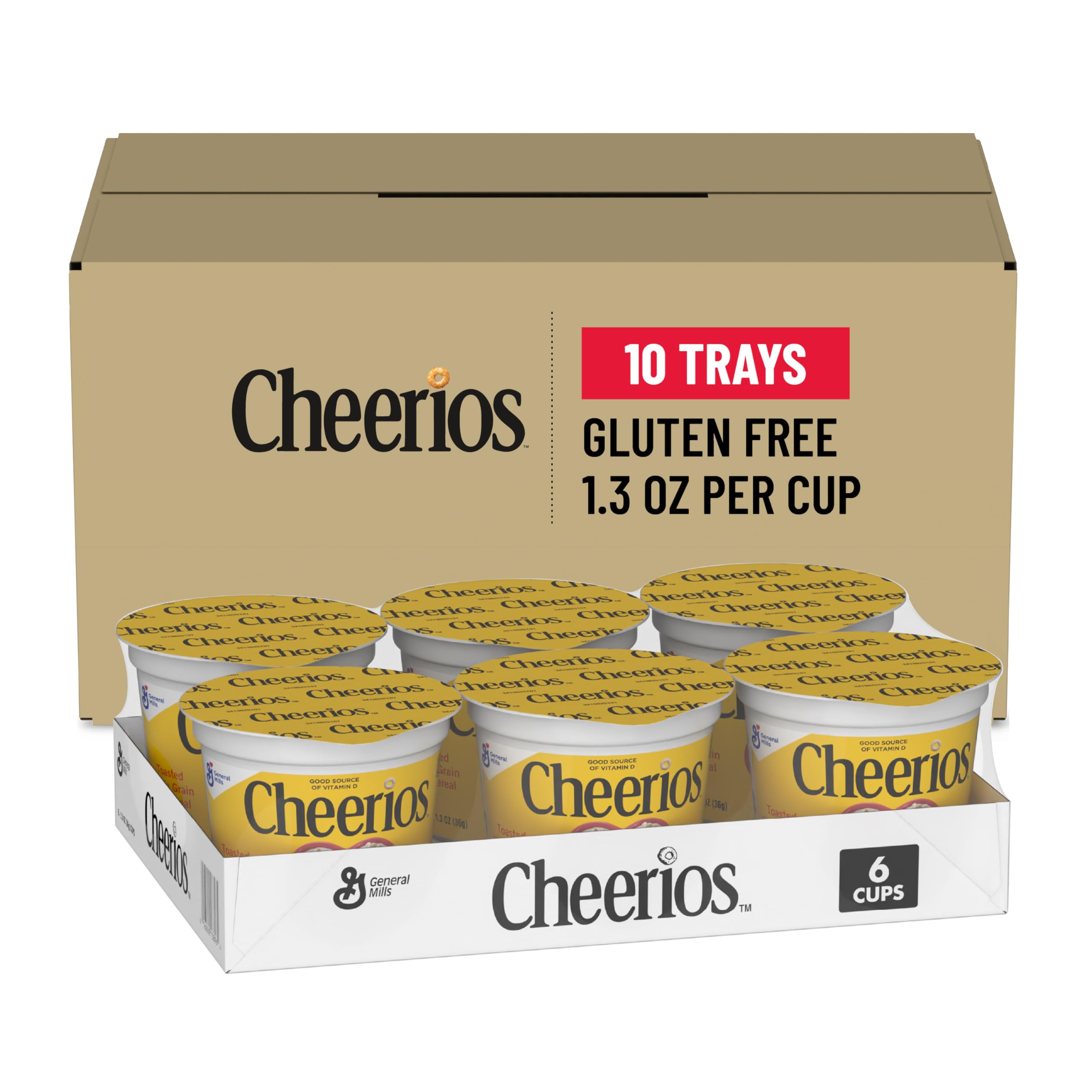 Cup Cereal, 1. 3 Oz, 6 Count (Pack of 10)