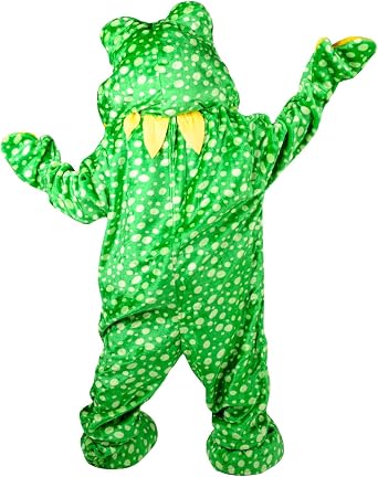 Forum Deluxe Plush Frog Mascot Costume