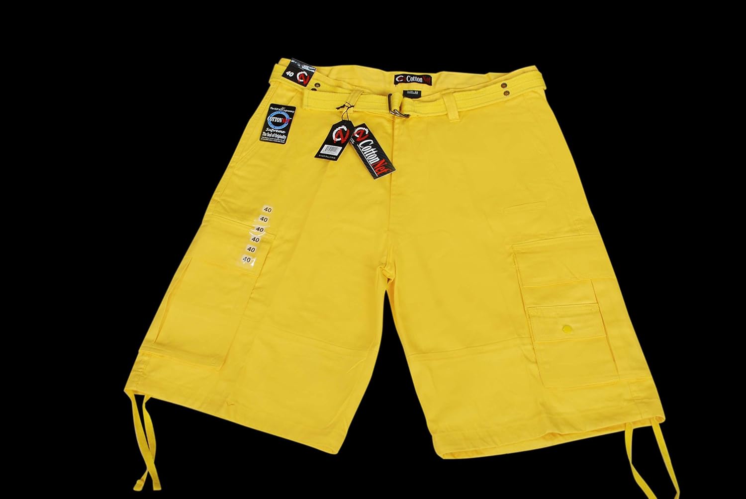 Gold cargo shorts Clearance