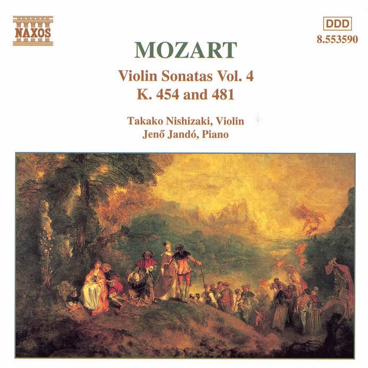 MOZART: Violin Sonatas, K. 454 and K. 481