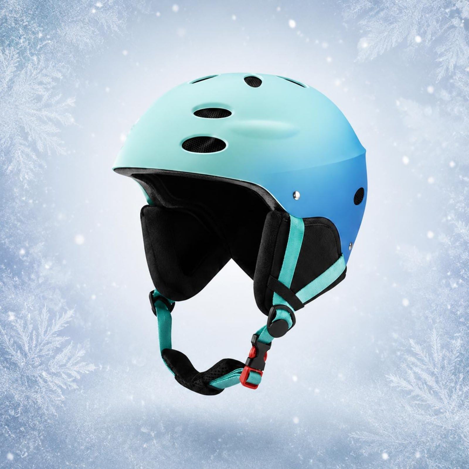Casco da Sciistica Adulto Anti Penetrazione Casco Ski Symbol Prese d’ventilazione Copricapo Rigido per Adulti, Montagna