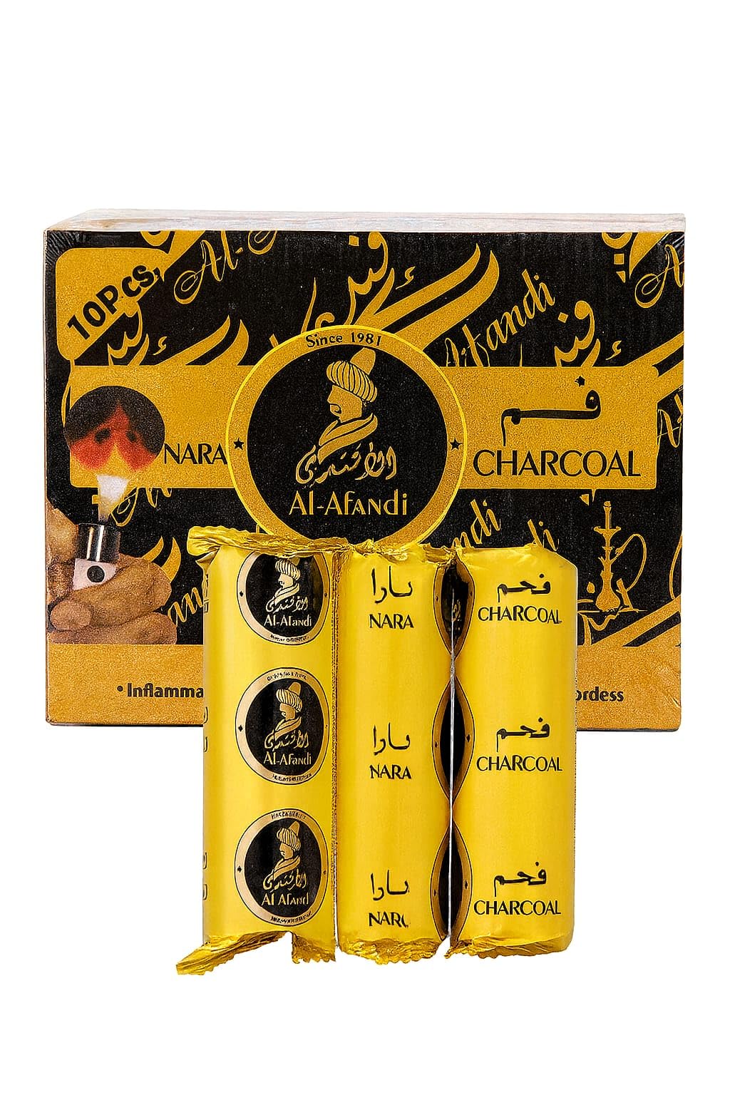 LUCKYPASTA Quick-Light Charcoal Tablets for Incense and Dhoop Burning,Bakhoor Dani Magic Coal Pack of 3 Rolls (30 Discs)-image-33