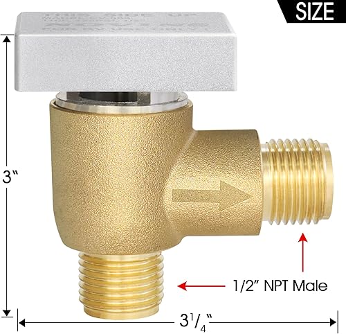 Miniatura 12 de Válvula de retención de disyuntor de vacío RV, válvula de retención de tanque negro para caravana, reemplaza el interruptor de vacío de fugas