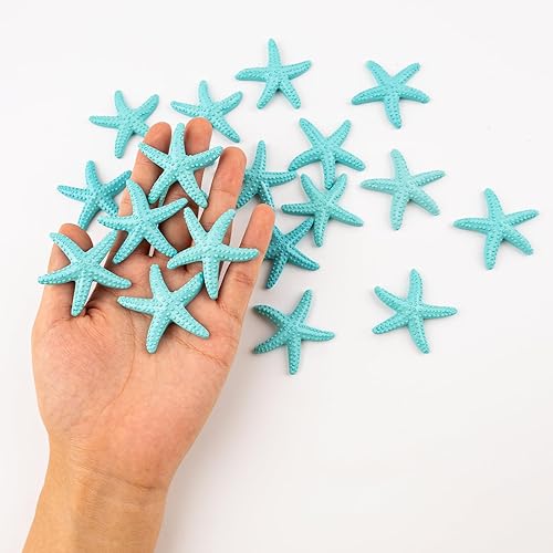 Miniatura 3 de Framendino, Paquete de 30 adornos de resina de dedo pequeño para decoración de conchas marinas para bodas, playa, fiestas temáticas, manualidades,