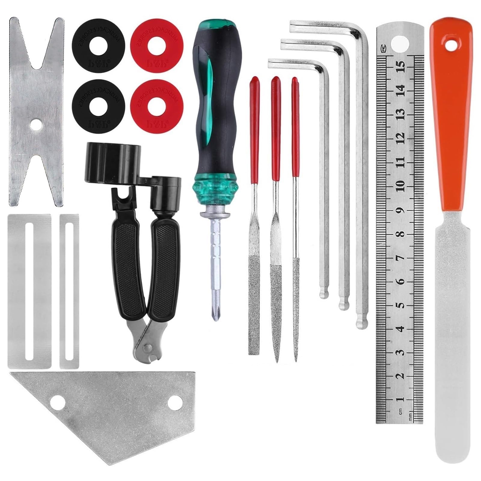Outils Professionnels De Fabrication De Guitares Jeu De Clés D'accordage Pour Réparation De Guitare Outil De Changement De Cordes