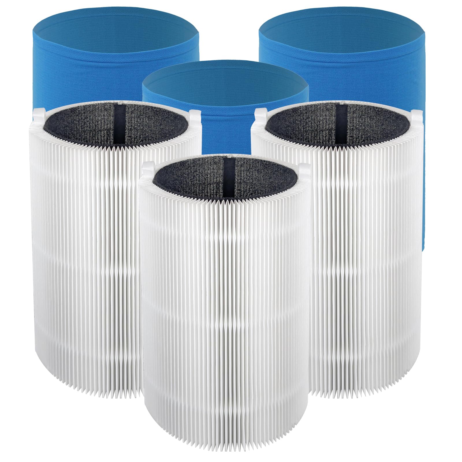 Filter Kit for BLUEAIR Air Purifier HEPA Carbon Blue Pure 411 3210 Joy S 3 Pack