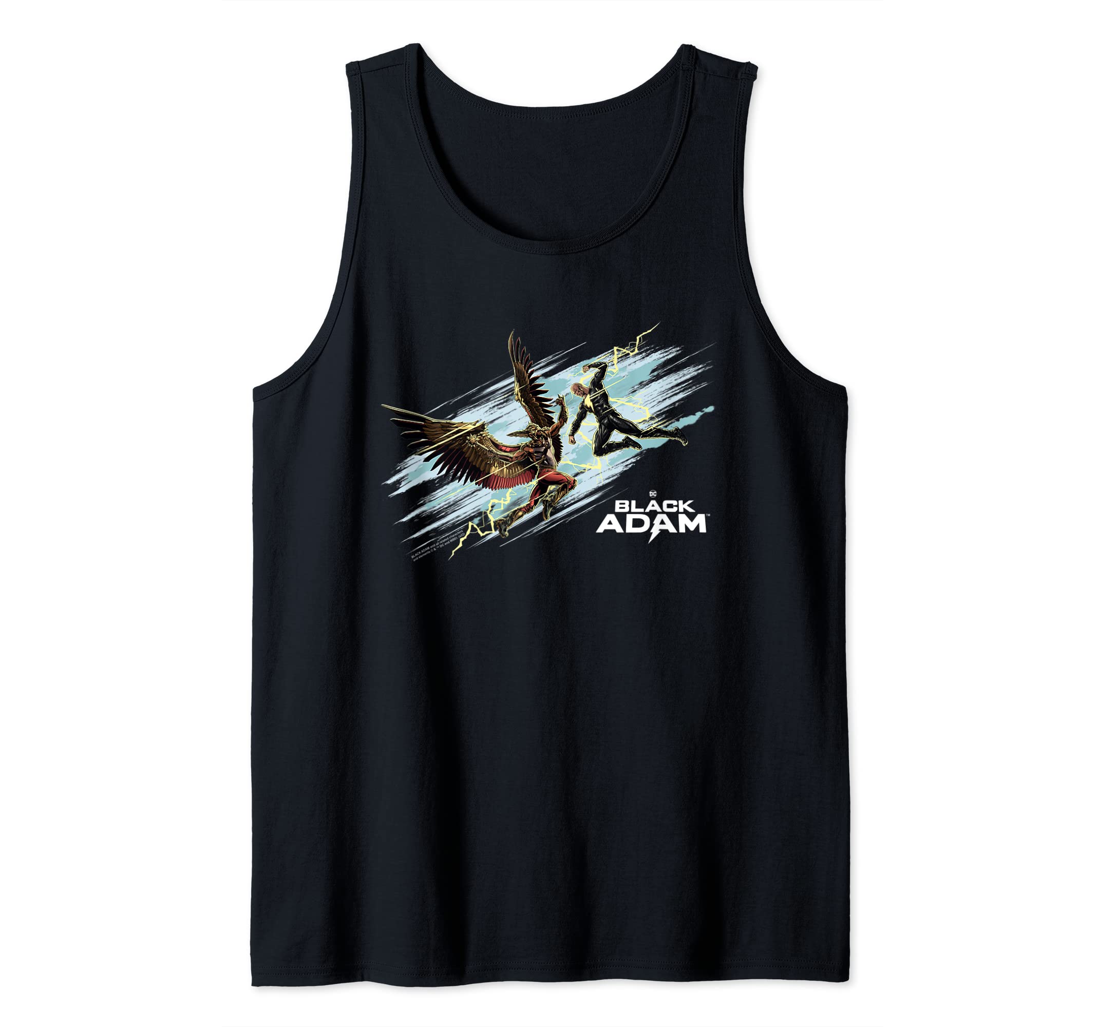 Black Adam Versus Hawkman Tank Top