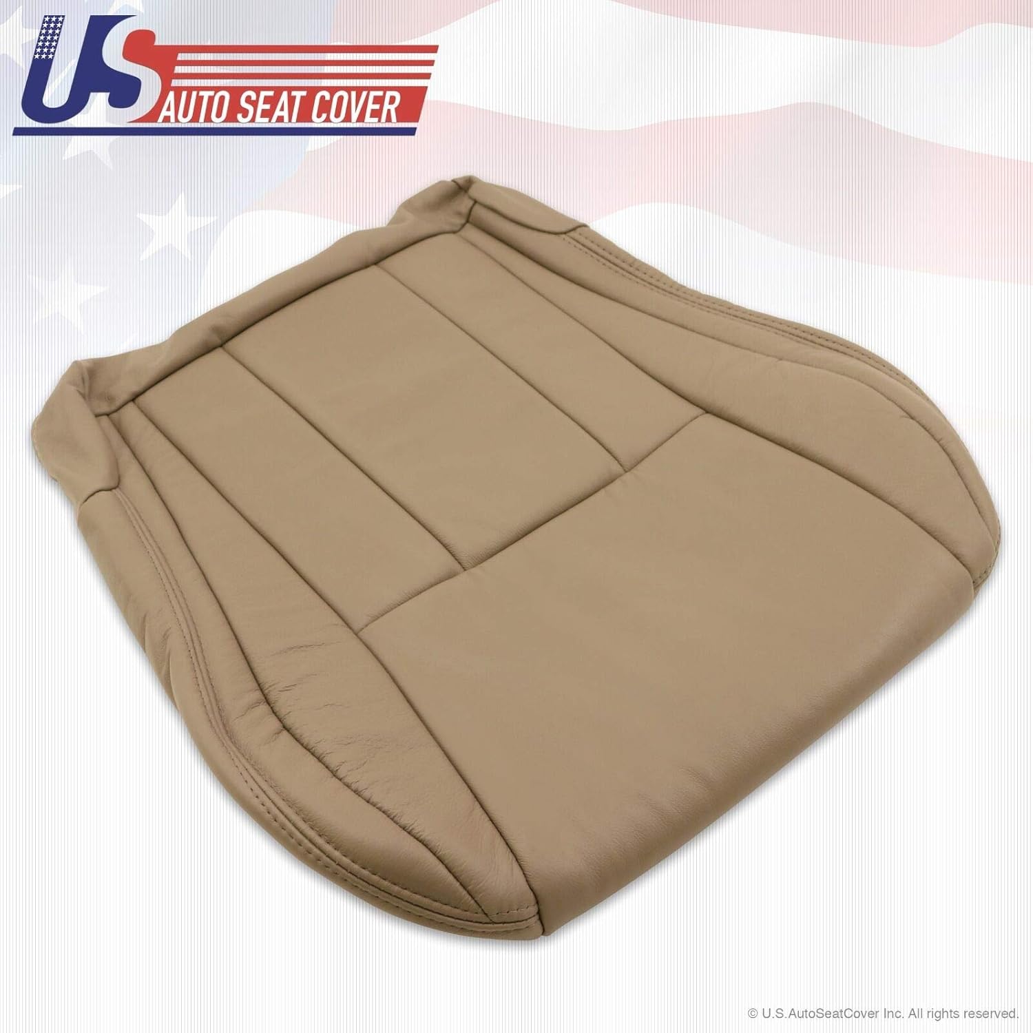 Driver Bottom Leather Seat Cover Tan for 1996 to 2002 for Toyota 4Runner Limited