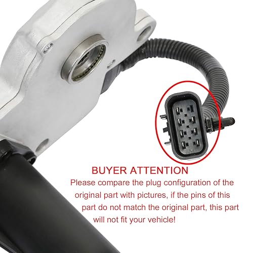 Miniatura 2 de Motor de codificador de cambio de caja de transferencia 4WD 600-910 | Reemplazo para Chevy Silverado Suburban Tahoe GMC Sierra Yukon Cadillac