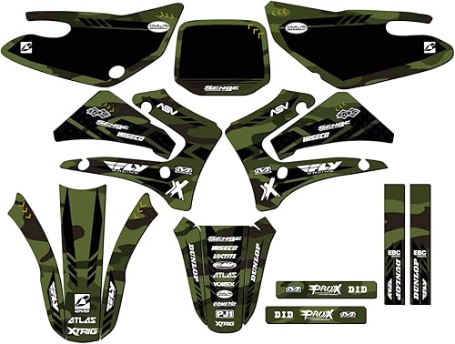 Miniatura 8 de TTR 125 APACHE Gris Senge Graphics 2000-2007, Kit completo compatible con Yamaha