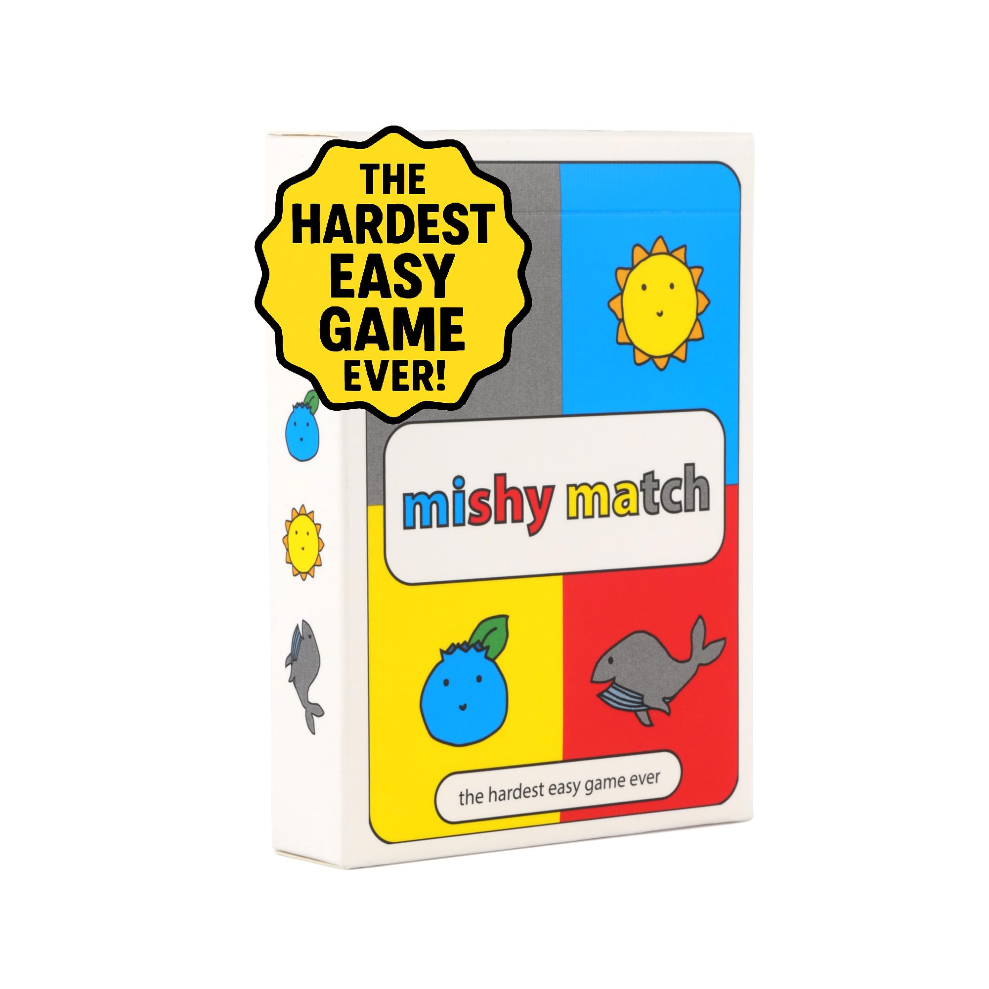 Mishy Match - The Hardest Easy Game Ever - Simple and Hilarious Party Games, Games for Adults and Families, Card Games for Game Night