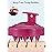 HEETA Scalp Massager Hair Growth 2-Pack, Soft Silicone Scalp Scrubber Shampoo Brush for Exfoliation Dandruff Removal Head Massage Stress Relax, Wet & Dry Use for Women Men Thick Thin Curly Hair Care