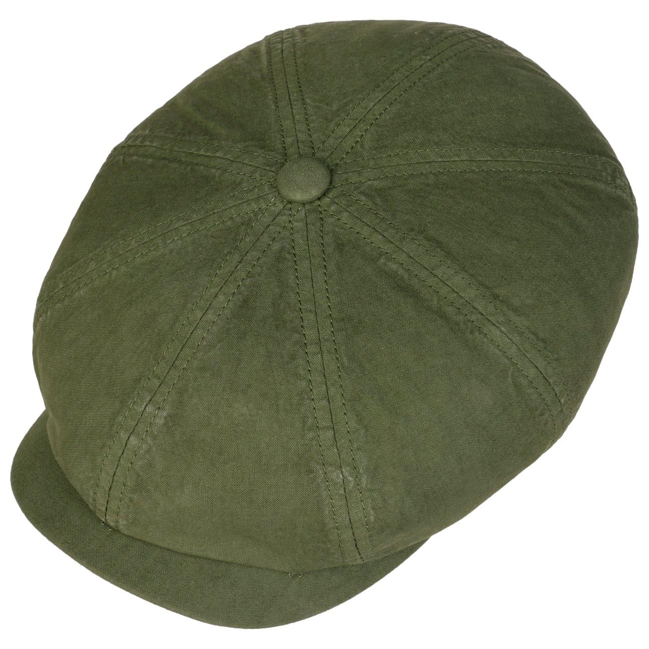 Stetson Hatteras Ballonmütze aus Bio-Baumwolle Herren Flat Cap mit UV-Schutz 40 Schiebermütze Frühjahr Sommer