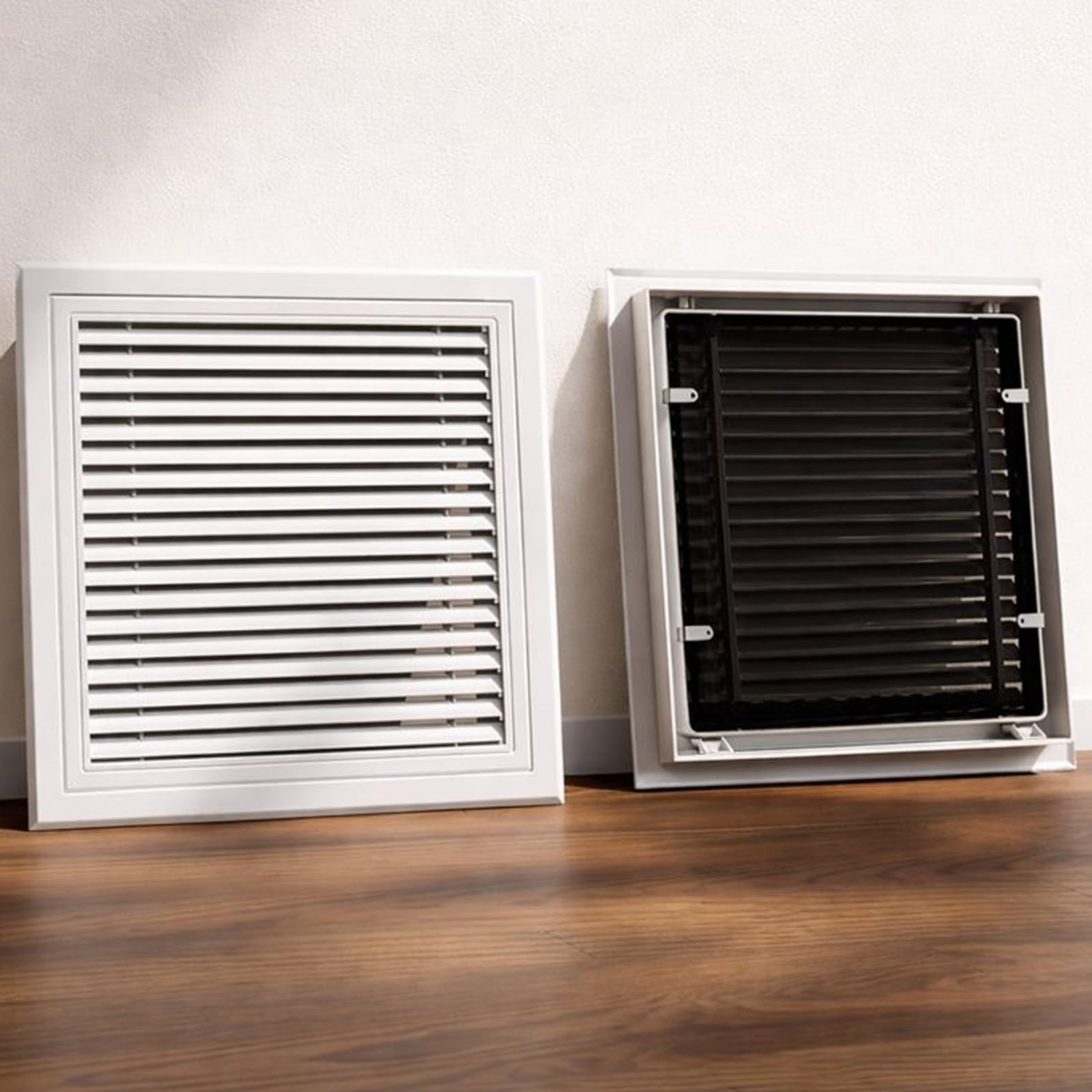 Yilufaykp White 20X20", 24X24" Hvac Vent Covers, Heavy-Duty Abs Access Panel With Mesh Cover, Ventilated Inspection Door For Wall, Ceiling & Utility Openings(24X24in/61X61cm)