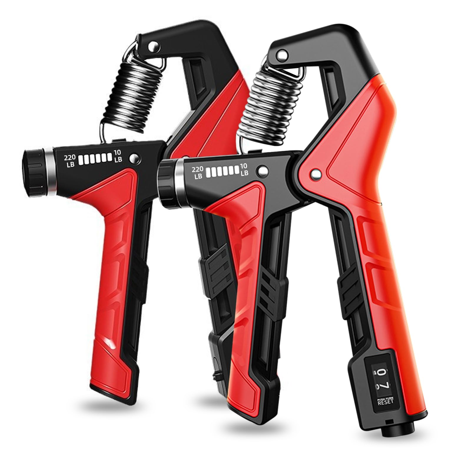 Grip Strength Trainer, 2 Pack Hand Grip Strengthener, Forearm Strengthener, Hand Strengthening Devices, Hand Exercisers for Strength, Grip Trainer Hand Strengthener