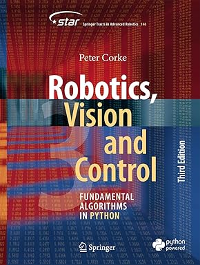 Robotics, Vision and Control: Fundamental Algorithms in Python 3rd Edition-finelybook
