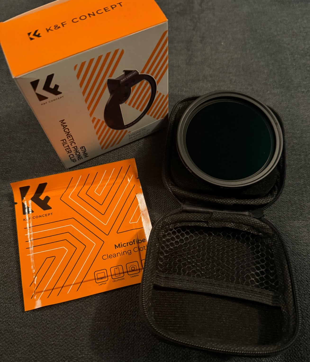 K&F Concept 67mm Magnetische Filterset voor Telefoon