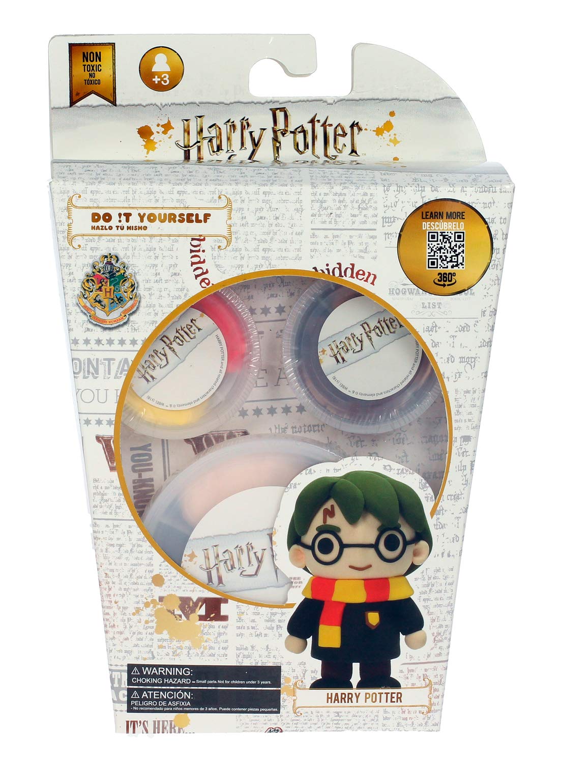 S&D SDTWRN21866 Harry Potter Super Modelling Clay Set, Assorted