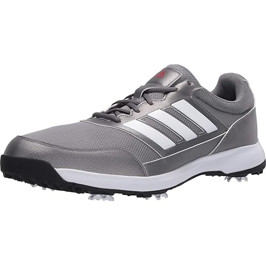 adidas mens Tech Response 2.0 Golf Shoe, Grey, 11 US