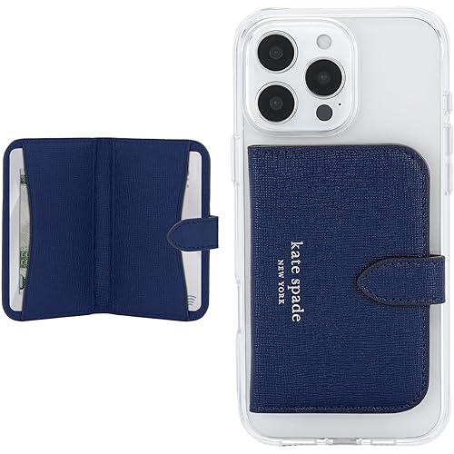 kate spade new york Morgan MagSafe Wallet/Card Holder for Phone, Navy