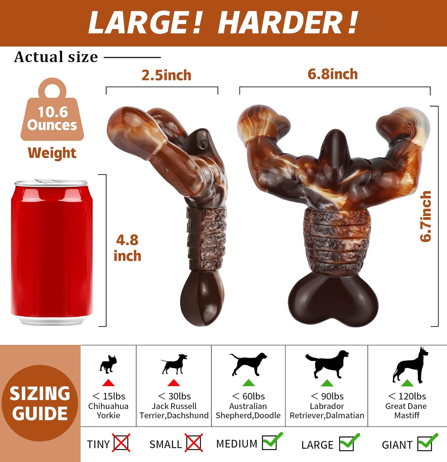 Pet Supplies : Dog Chew Toys for Aggressive Chewers Indestructible Dog Toys,Real Bacon Flavored,MOXIKIA Tough Dog Bone Chew Toy Durable Dog Toys for Medium/ Large breed Dogs, Best Extreme Chew Toys to Keep Them Busy : 