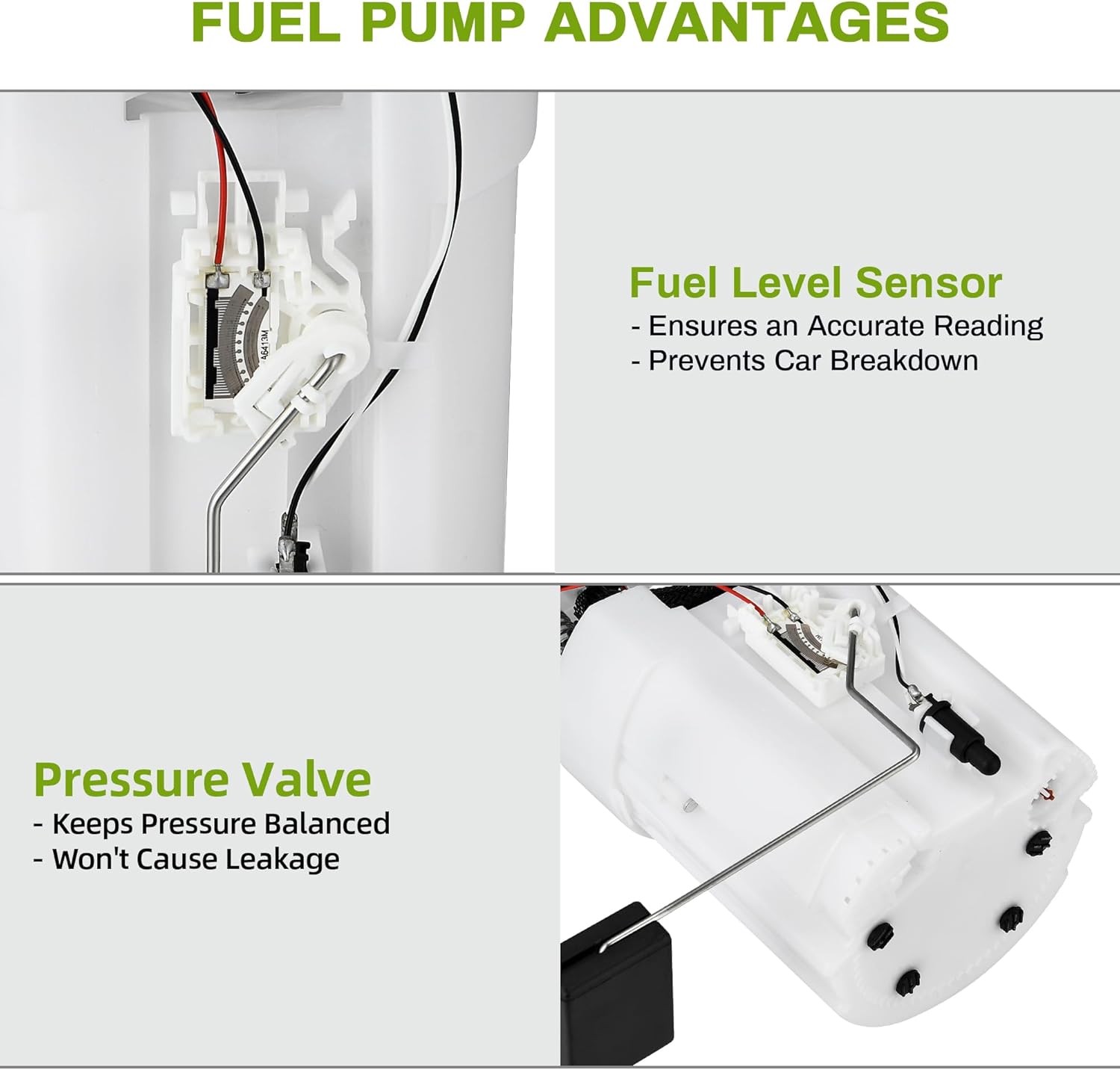 AUTOSAVER88 Fuel Pump Compatible with Altima 2007 2008 2009 2010 2011 2012 2013 2.5L 3.5L, Maxima 2009 2010 2011 2012 2013 2014 3.5L
