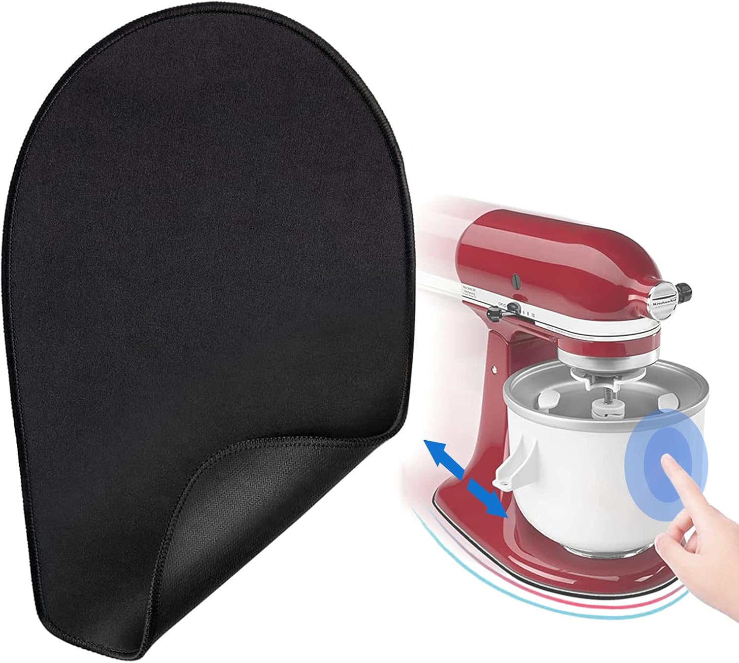 Mixer Mover for KitchenAid Mixer,Mixer Slider Mat Kitchen Appliance Mats Compatible