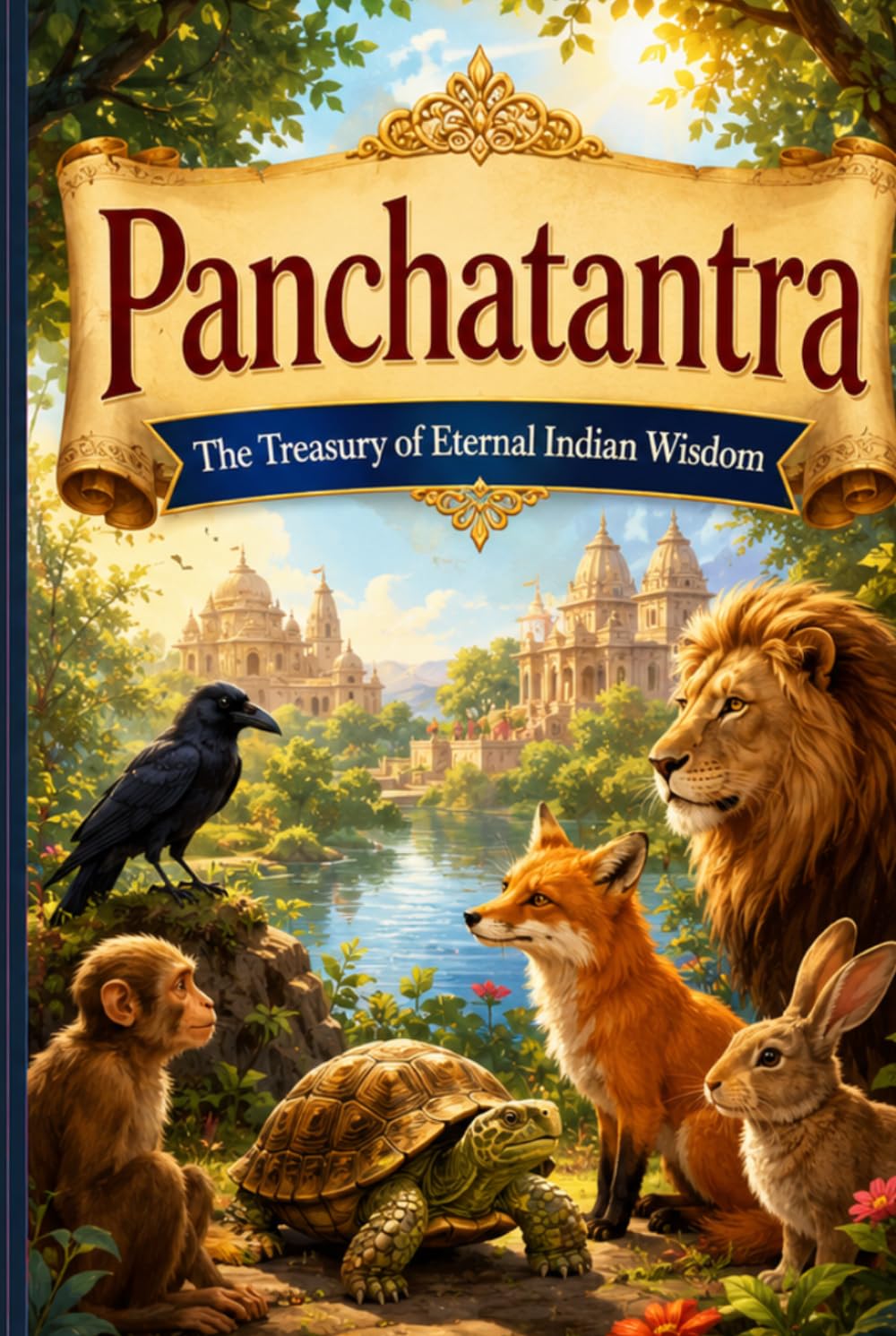 Panchatantra : The Treasury of Eternal Indian Wisdom: Colour Illustrated Indian Folk Tales, Animal Fables & Moral Stories | Bedtime Stories | Tales of ... Lessons in Politics, Ethics and Human Nature