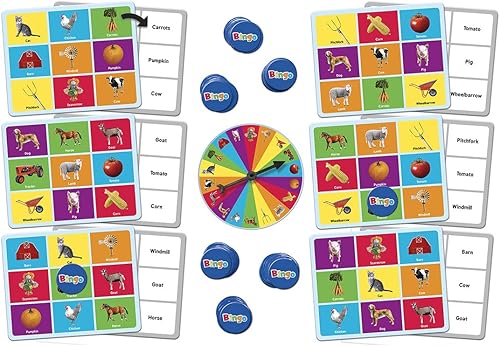 Miniatura 4 de MasterPieces Juegos para niños - Farm Bingo Juego