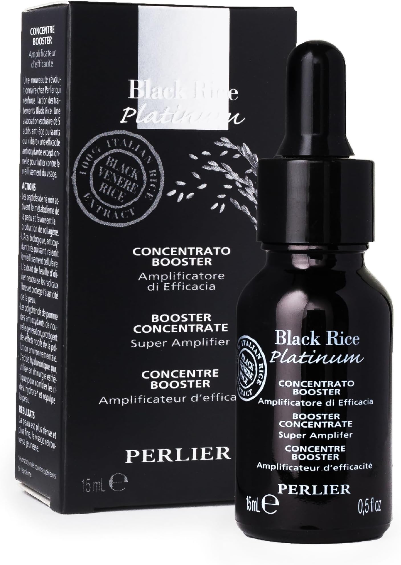 Black Rice Platinum Ultra Renewing Booster Face Serum, 0.5 fl. oz.