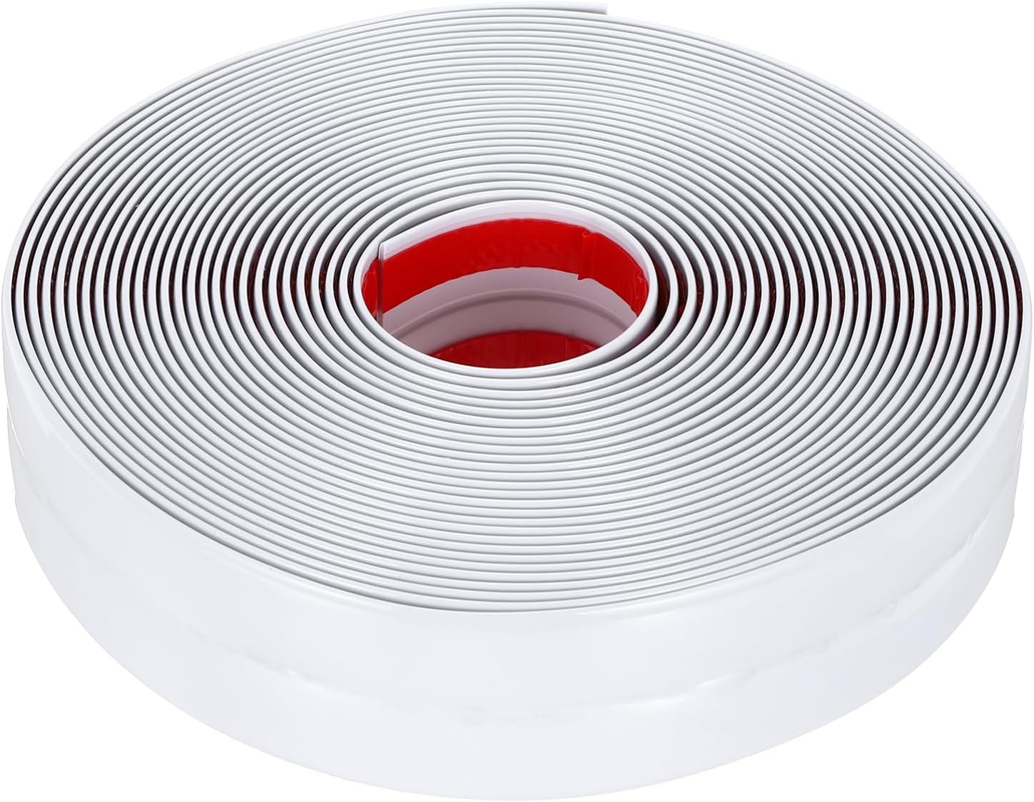 MECCANIXITY Wall Corner Protectors, Self-Adhesive Furniture Edge Guard, Wall Molding Trim for Furniture Wall Corner Home Decor, Bright White 0.12"x1.6"x30 ft