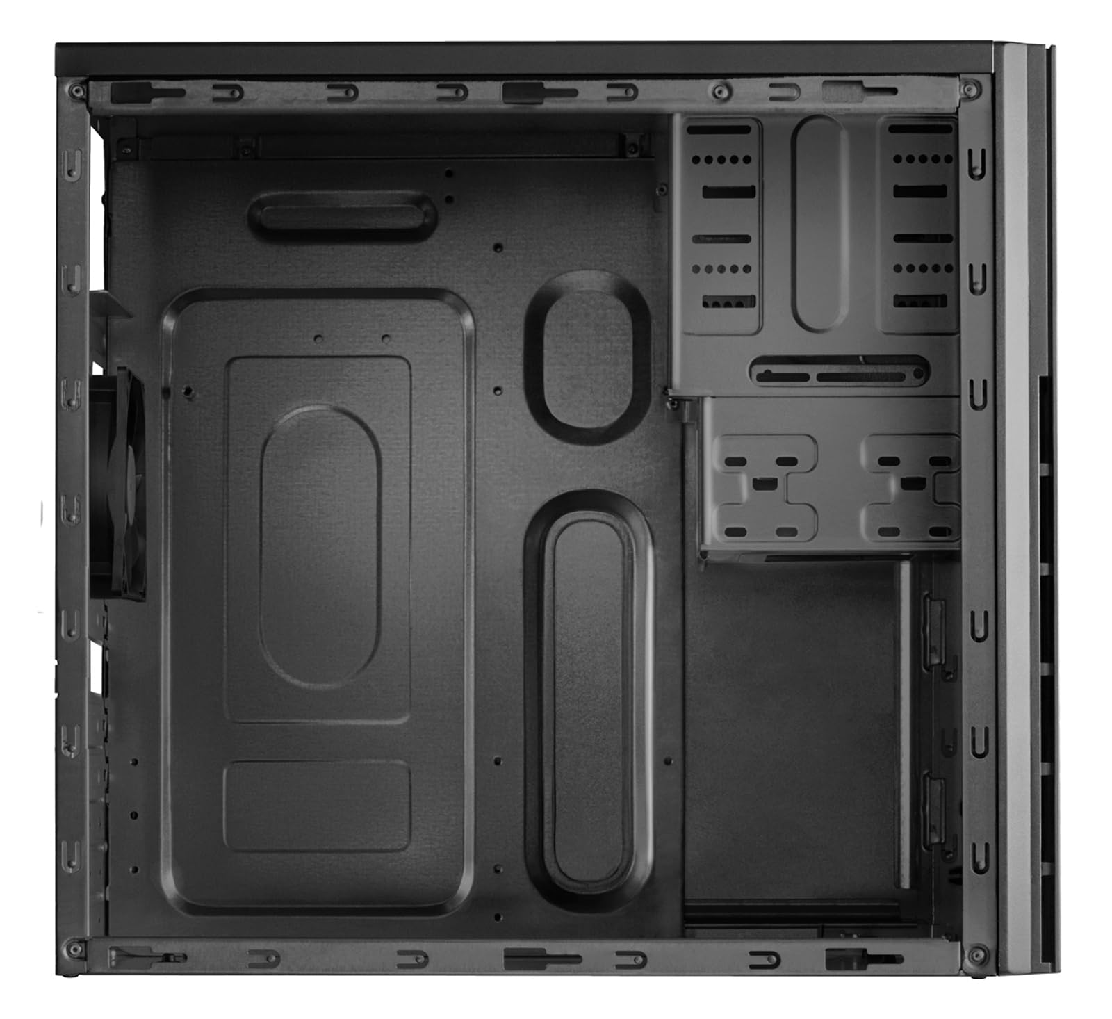S - Antec VSK 3000B Mini-Tour Noir unité centrale (Supporte jusqu'à Micro-ATX ), 0-761345-92025-4