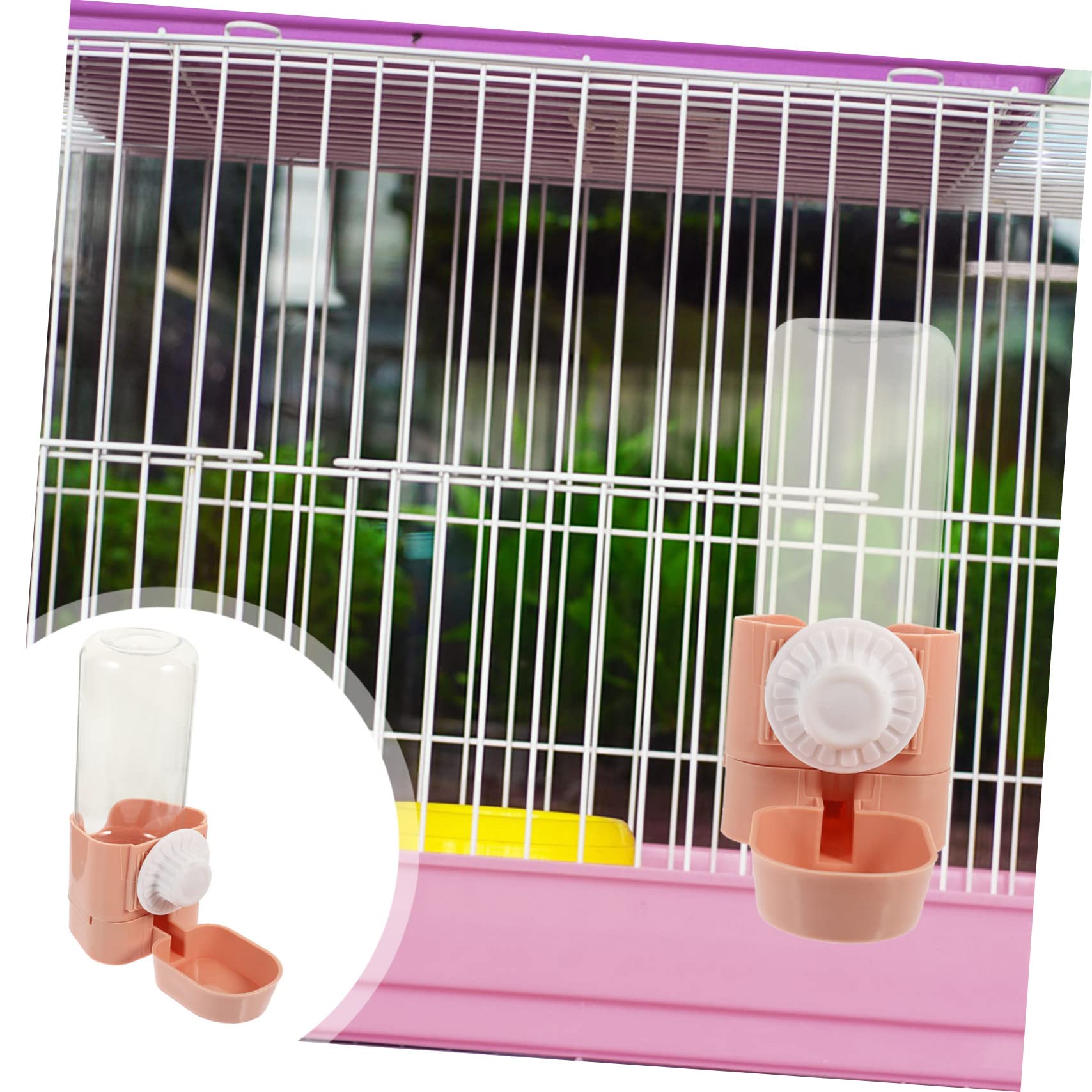 Mipcase 3piezas Botella De Agua para Hámster y Roedores Bebedero Automático Colgante Diseño Accesorio De Mascotas para Conejos Cobayas y Chinchillas