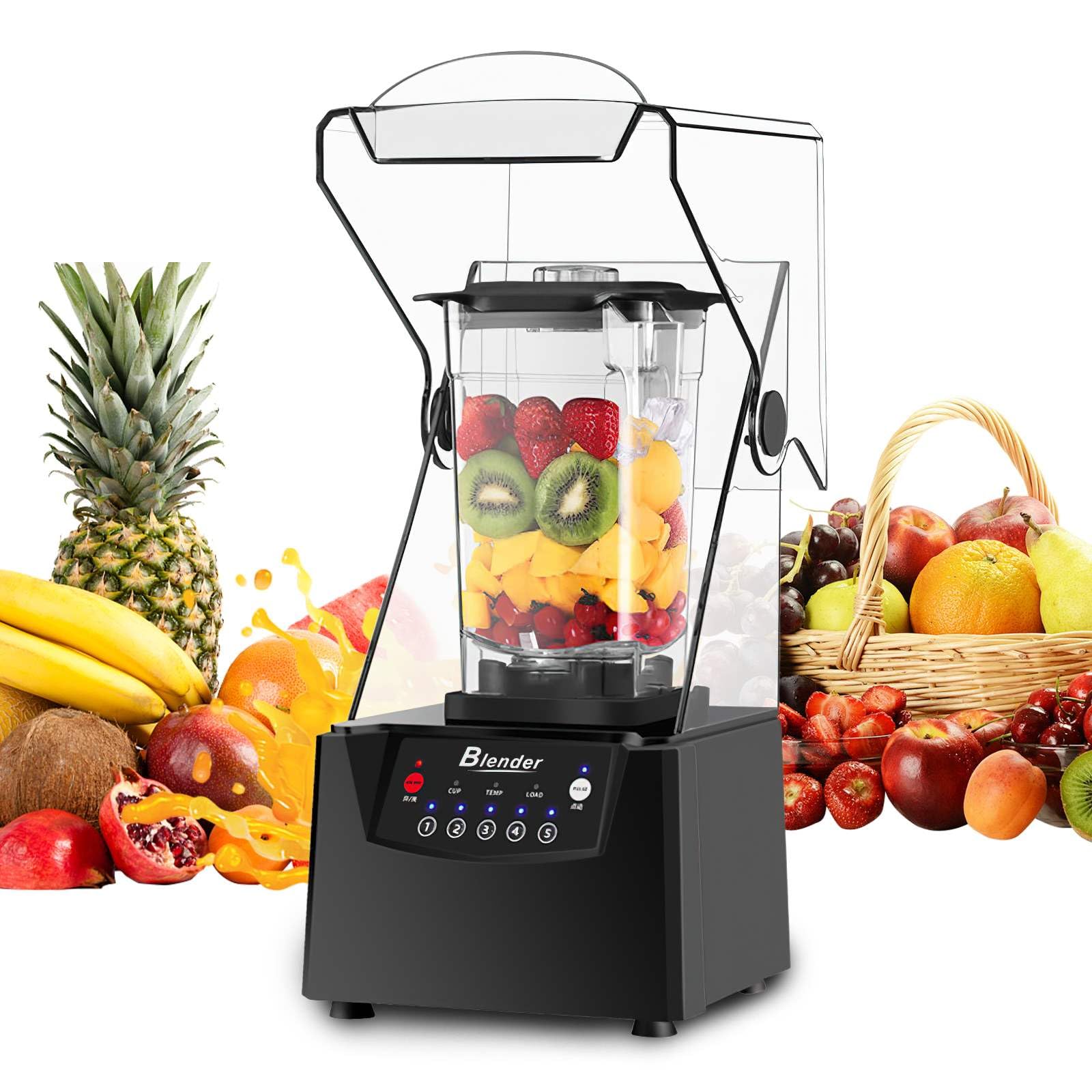 Blender Pro Silenciador 2200W Gran Capacidad,Blender Escudo Silenciador