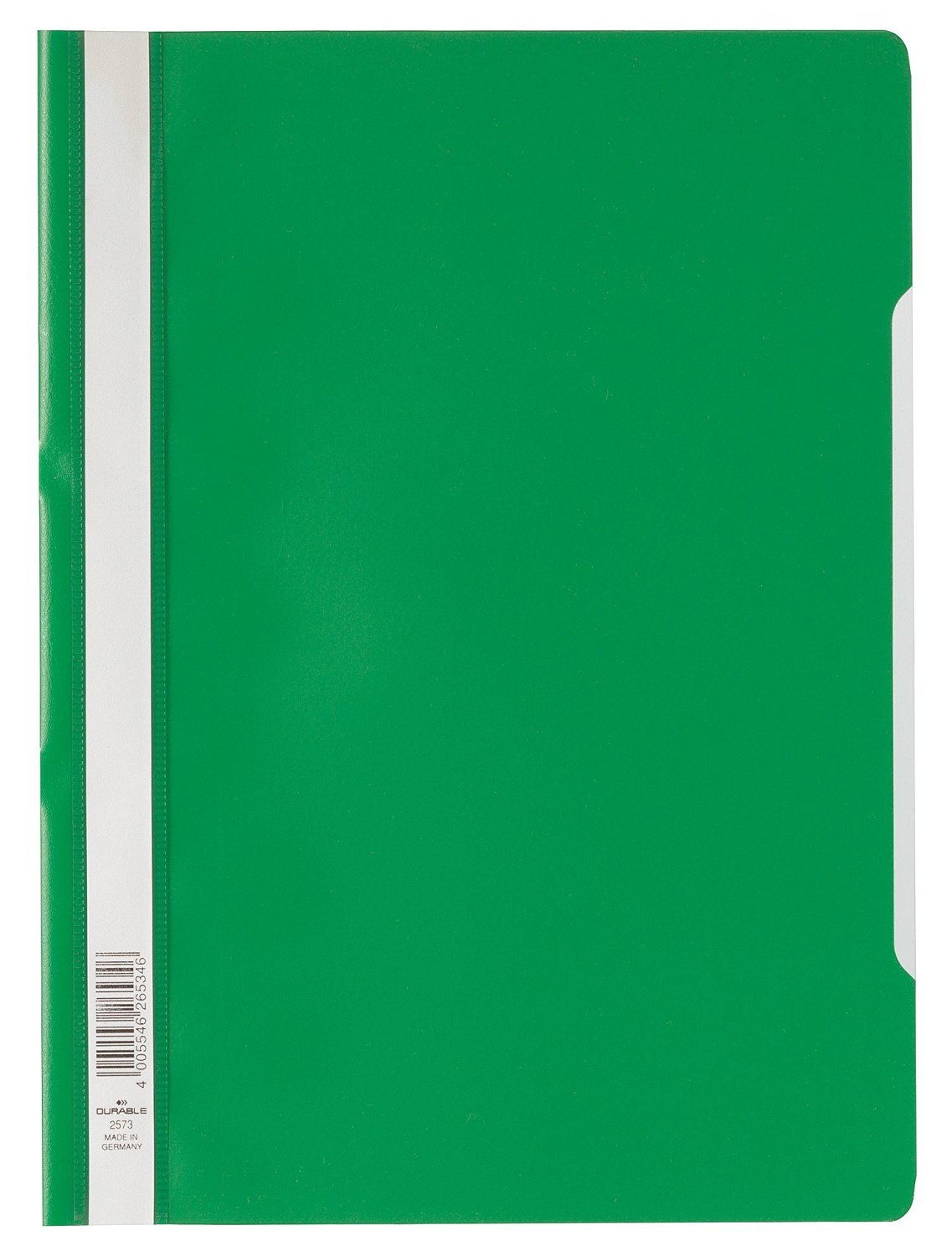 Durable Clear View A4 Folder Green 257305