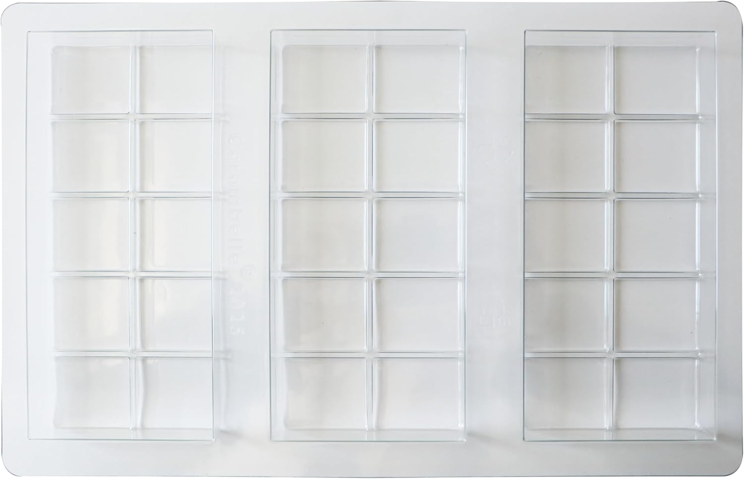 Set of 5 Chocolate Bar Moulds