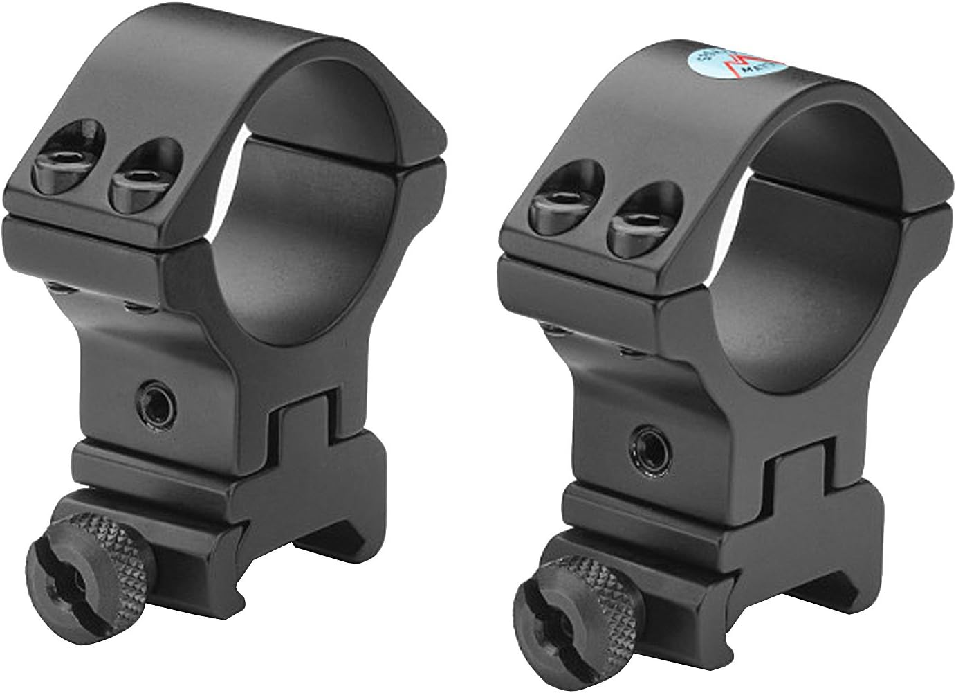 ATP90 2 Piece High Weaver Picatinny 30mm Fully Adjustable - Ideal For Yukon Photon XT and RT Digital Night Vision Sights SC18/ATP90