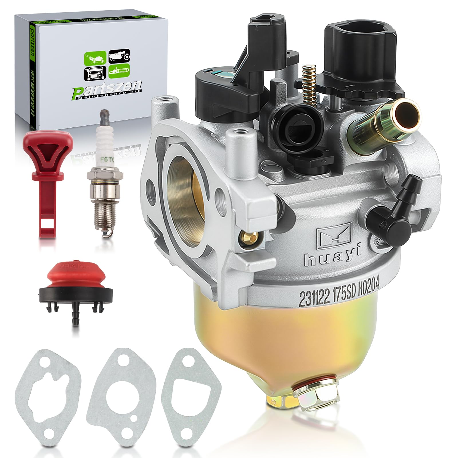 Amazon.com: Huayi 651P06018 Carburetor Kit Fit for 175SD
