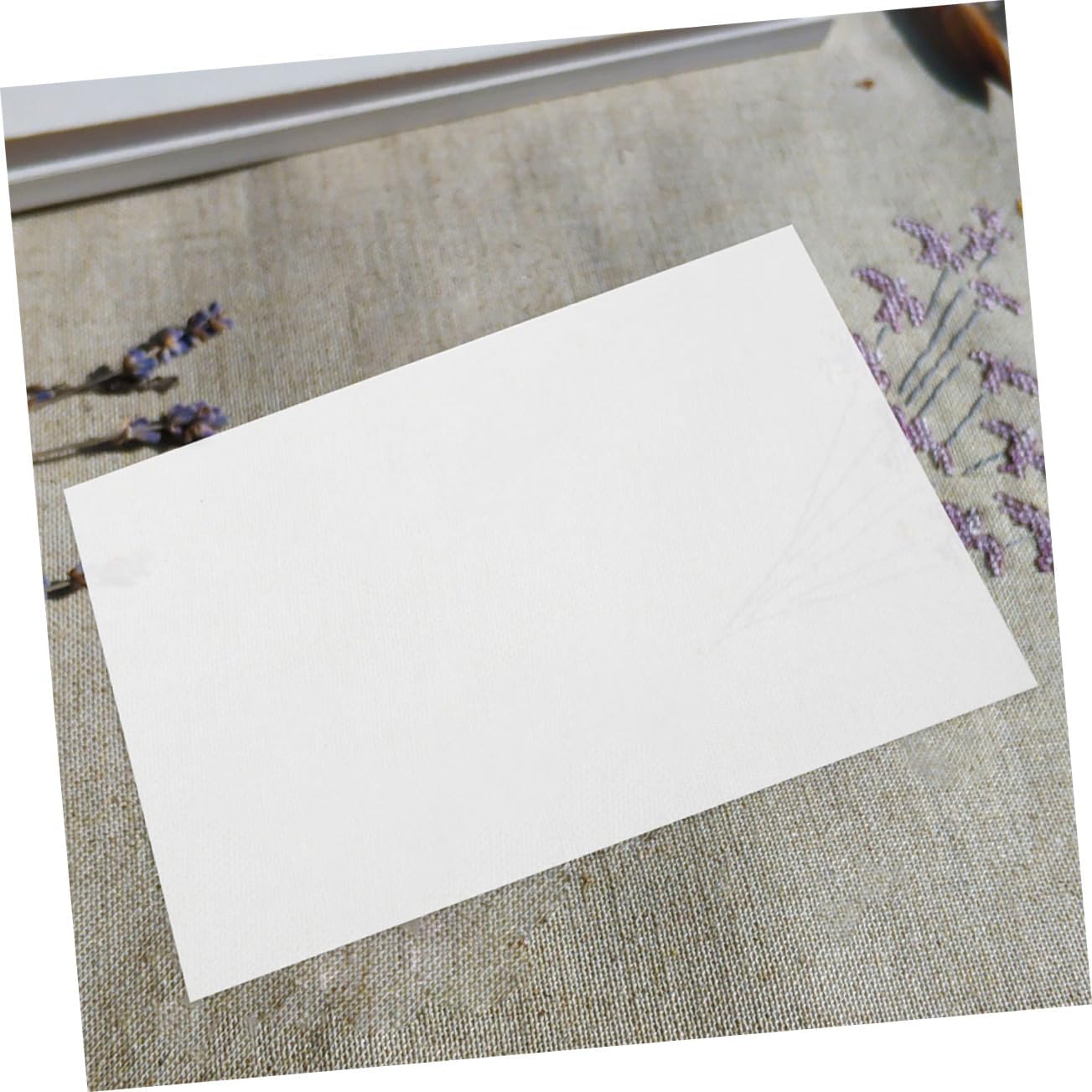 BATHVEVE 4pcs Water Soluble Sticky Adhesive Fabric Stabilizer for Embroidery Printable Wash Away Stabilizer for Machine and Hand Sewing Easy Dissolution and Secure Adhesion