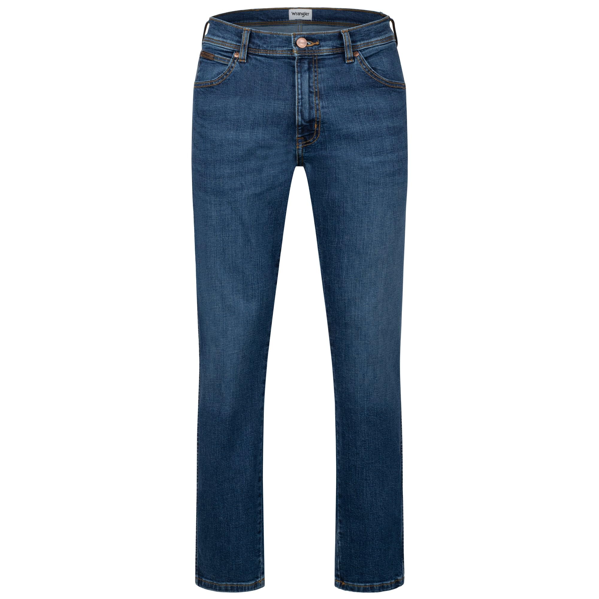 Wrangler Men's Texas Stretch Jeans Men's Jeans Regular Fit Authentic Straight (W38/L34, Hallucinations)