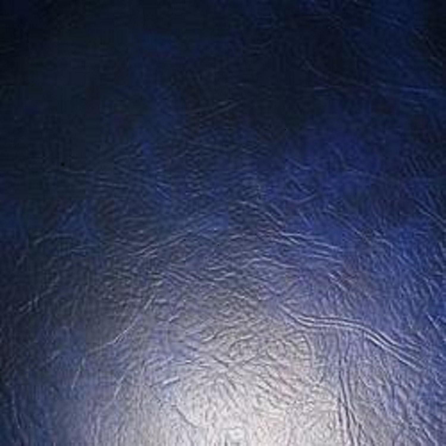 NAVY BLUE FAUX LEATHER LEATHERETTE MATERIAL HEAVY FEEL PVC VINYL UPHOLSTERY FABRIC PER 1 METRE X 140CM