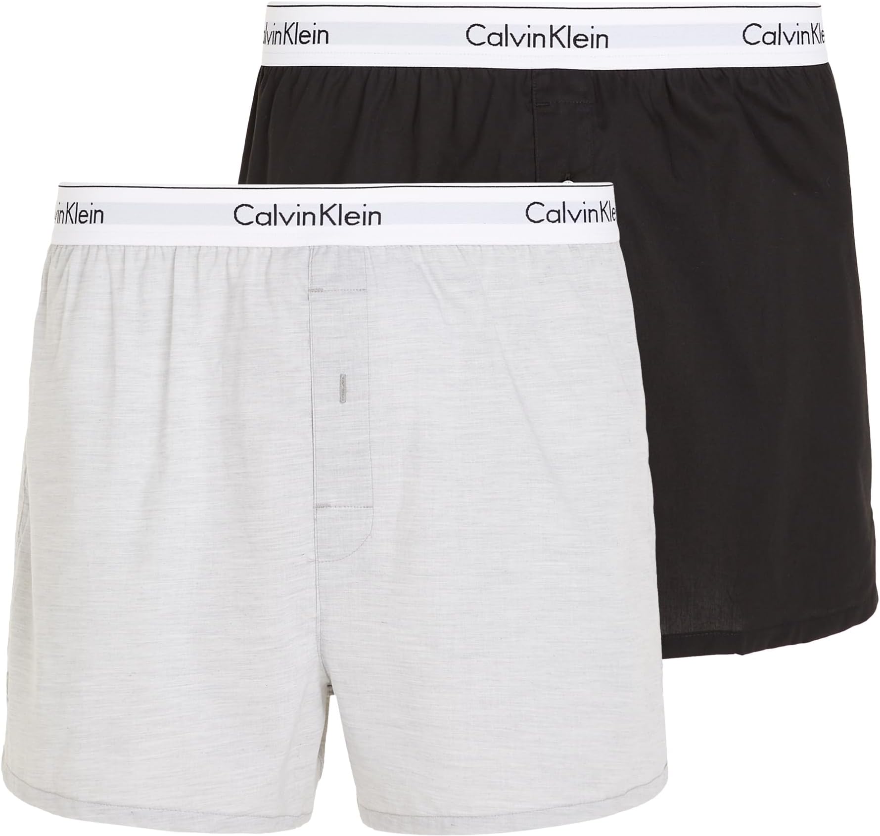 Calvin Klein Men's Boxer Slim 2pk 000nb1396a Boxers