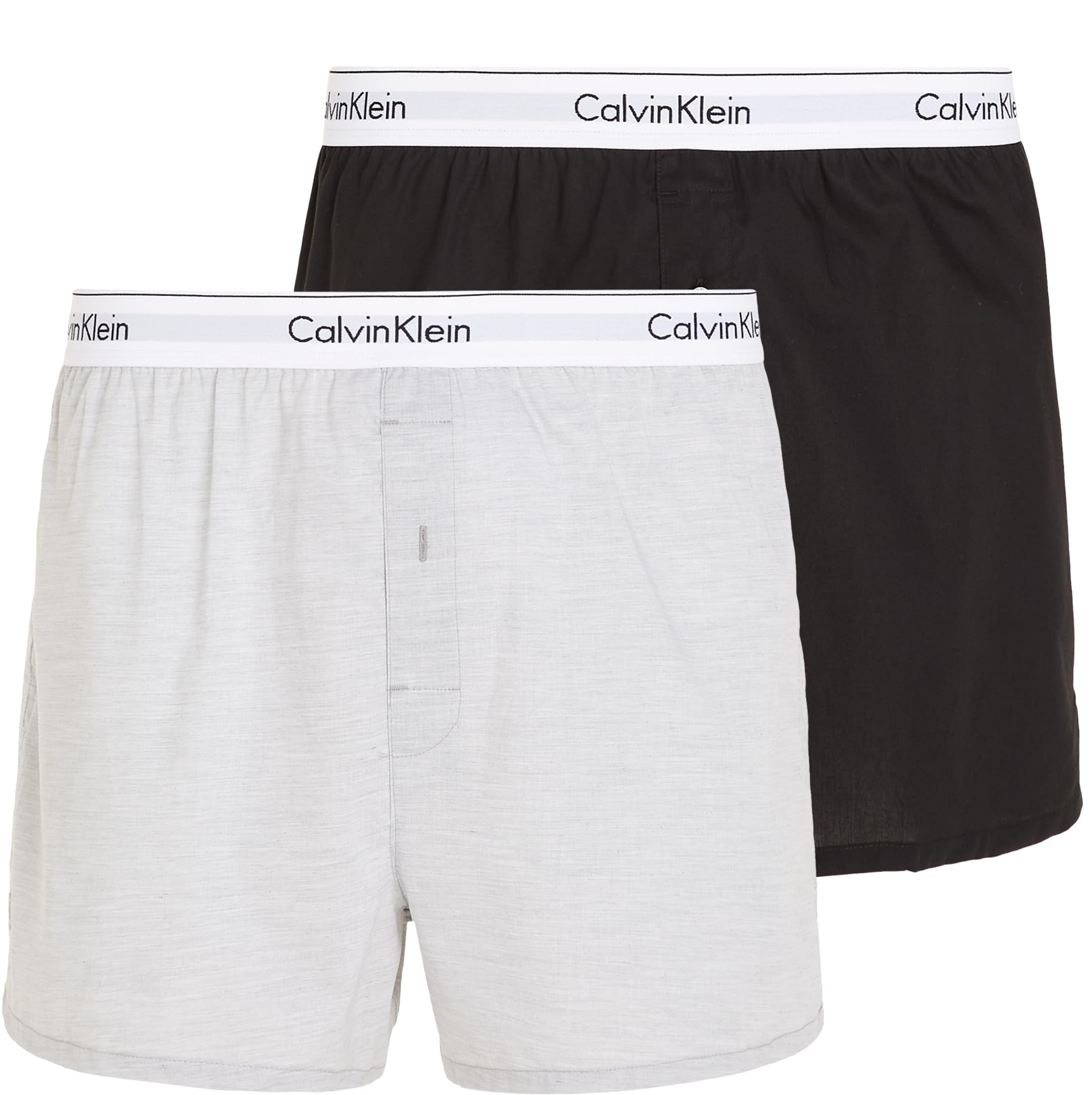 Calvin Klein Men's Boxer Slim 2pk 000nb1396a Boxers
