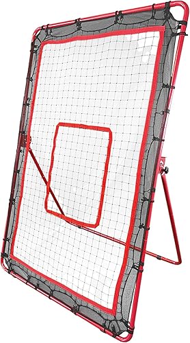 Hit Run Steal Red de retroceso, entrenador de rebote de béisbol y sóftbol para lanzar y lanzar