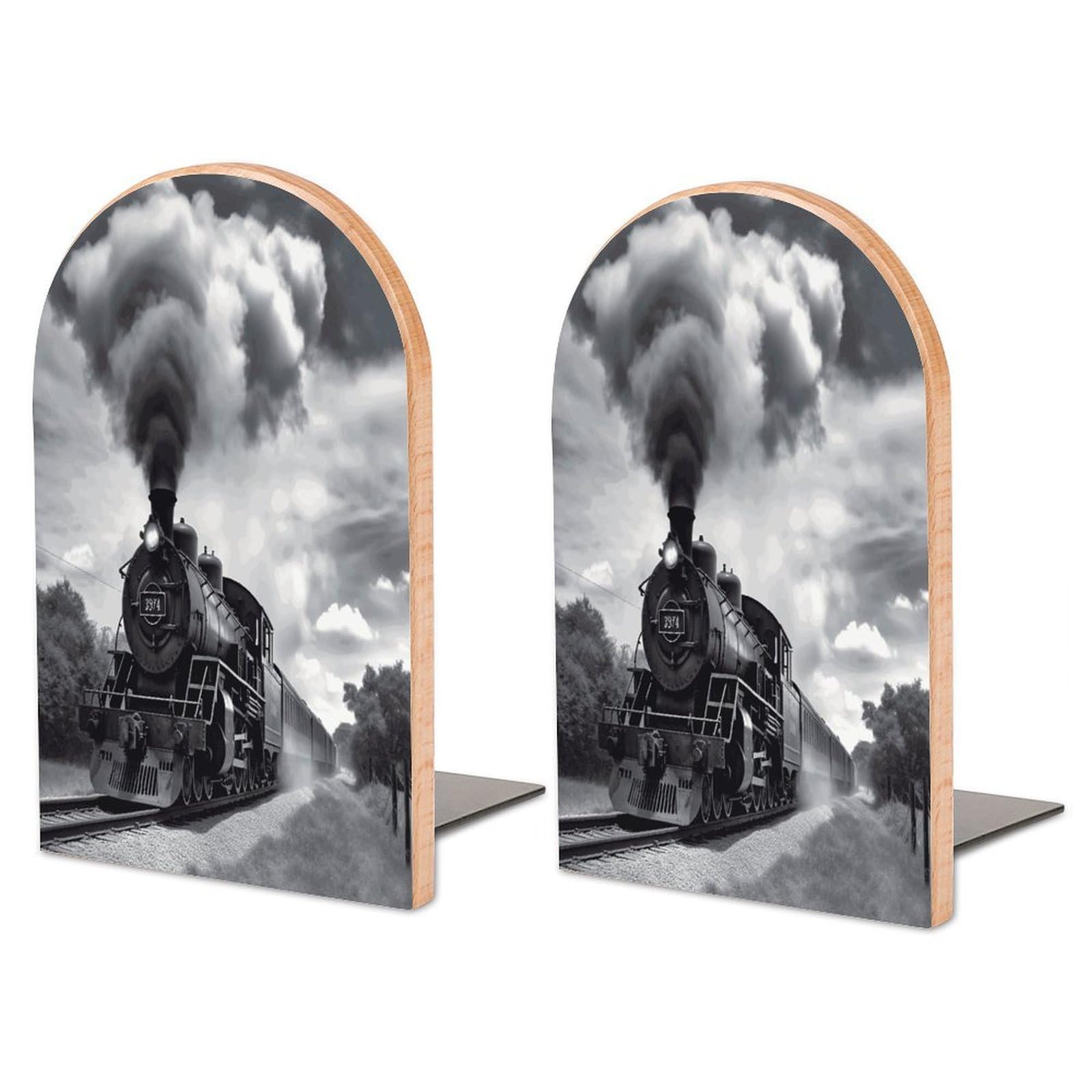 Sujetalibros de tren de vapor ideal para regalar en comuniones y cumpleaños
