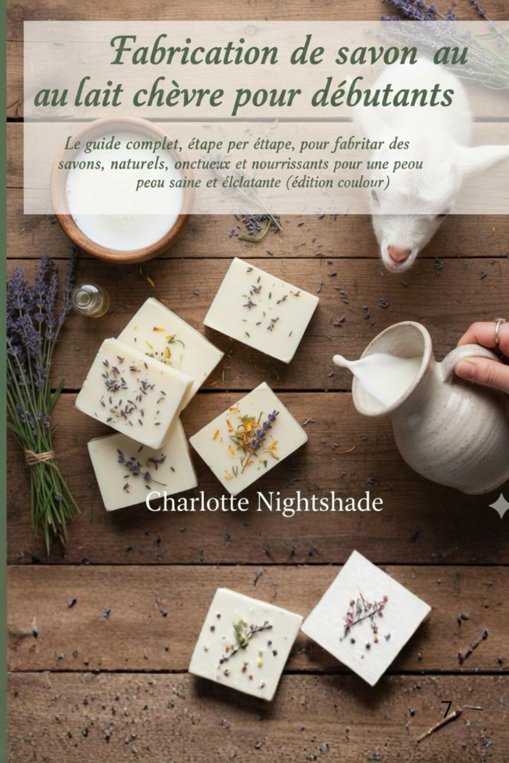 Fabrication de savon au lait de chèvre pour débutants: Le guide complet, étape par étape, pour fabriquer des savons naturels, onctueux et nourrissants pour une peau saine et éclatante